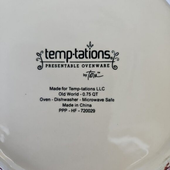 Temptations Old World Red Cranberry Christmas Tree Stackable Bowl Replacements - Picture 10 of 10